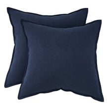 Selah Cotton & Linen European Pillowcases (Set of 2)